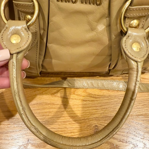 Miu Miu Vitello Lux 2-way shoulder bag - Picture 5 of 14